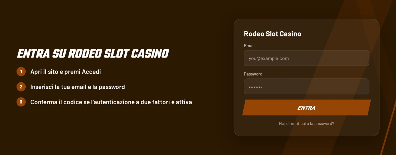 Percorri fasi accesso