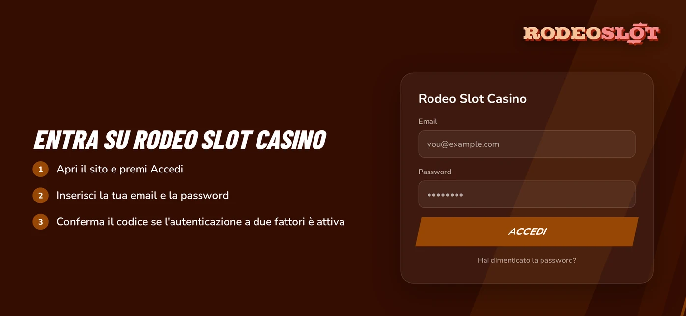 Compila modulo accesso credenziali